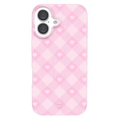 Dolly Pink Gingham iPhone Case