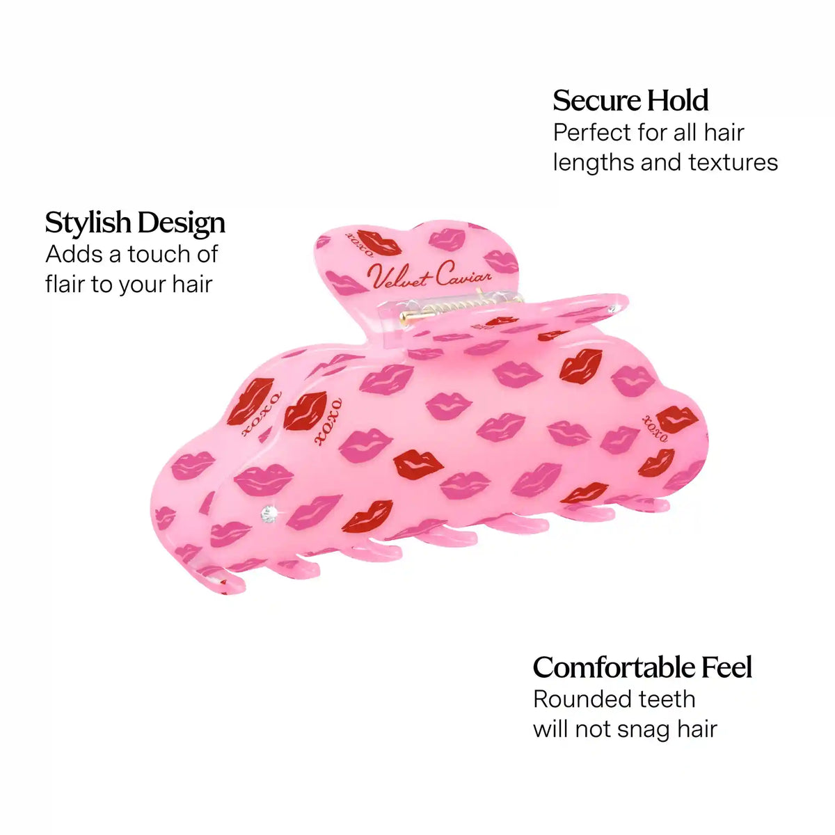 Crystal & Polkadot Hair Clip Bundle