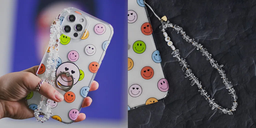 Clear Phone Charm