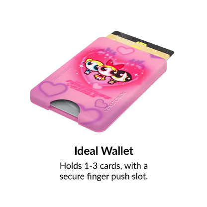 The Powerpuff Girls Airbrush Hearts MagSafe Wallet