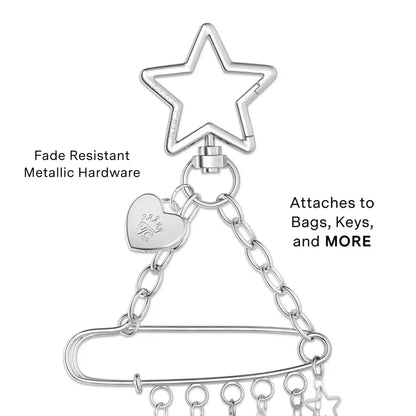Pretty Punk Bag Charm