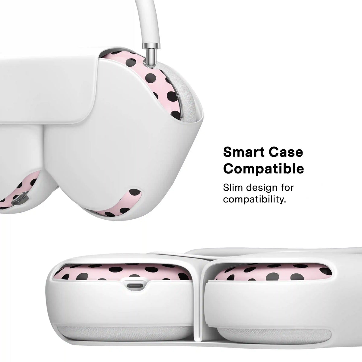 Princess Pink Polkadot AirPod Max Case