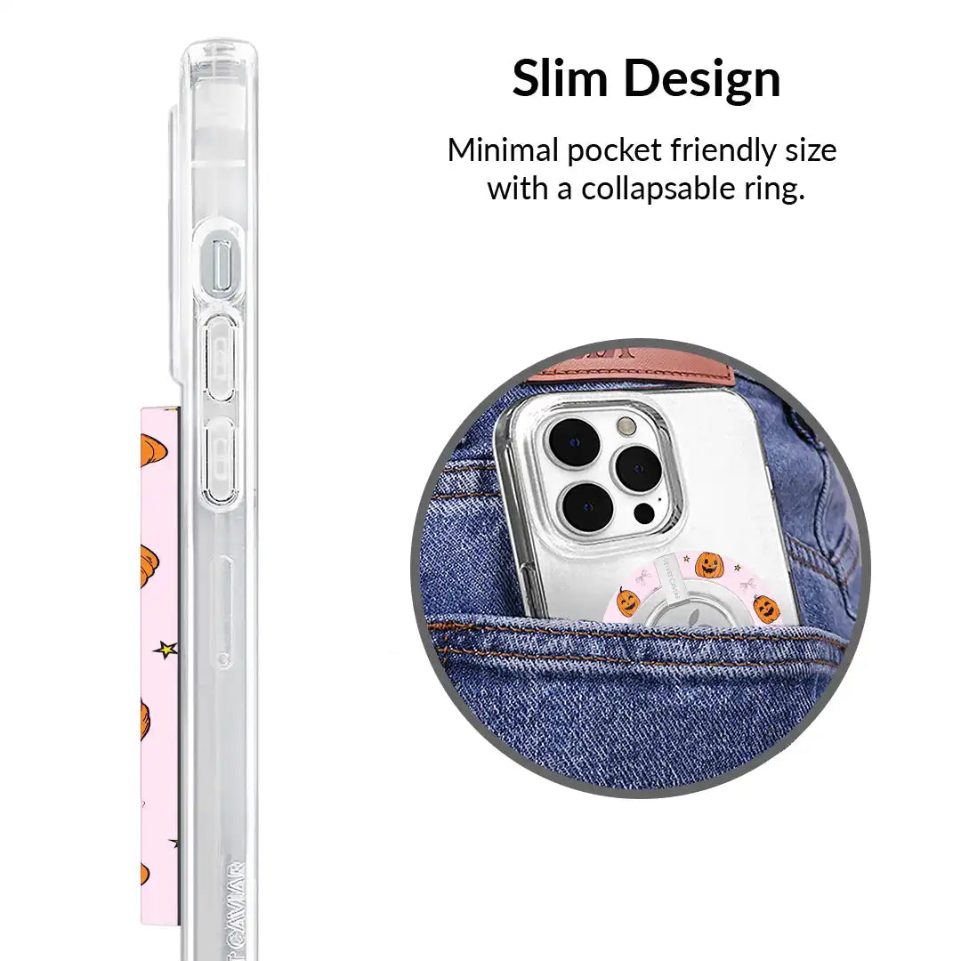Pumpkin Princess MagSafe Grip Ring
