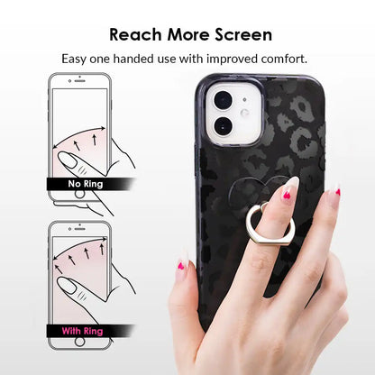 Violet Sky Marble Phone Ring