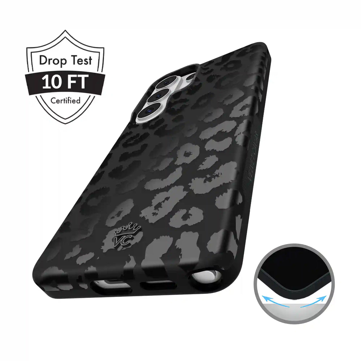 Black Leopard Samsung Case