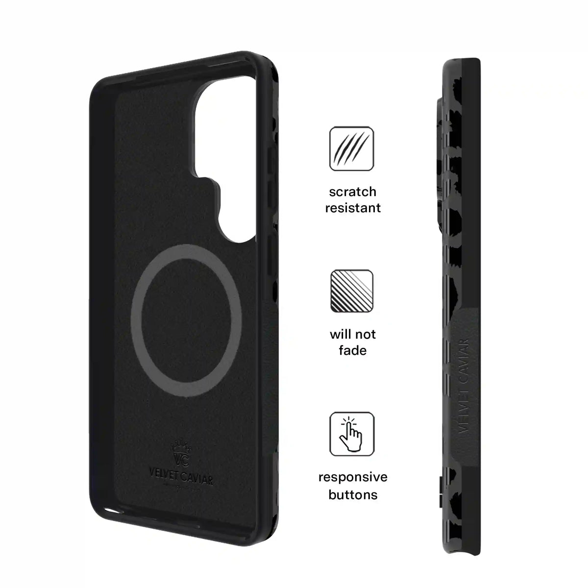 Black Leopard Samsung Case