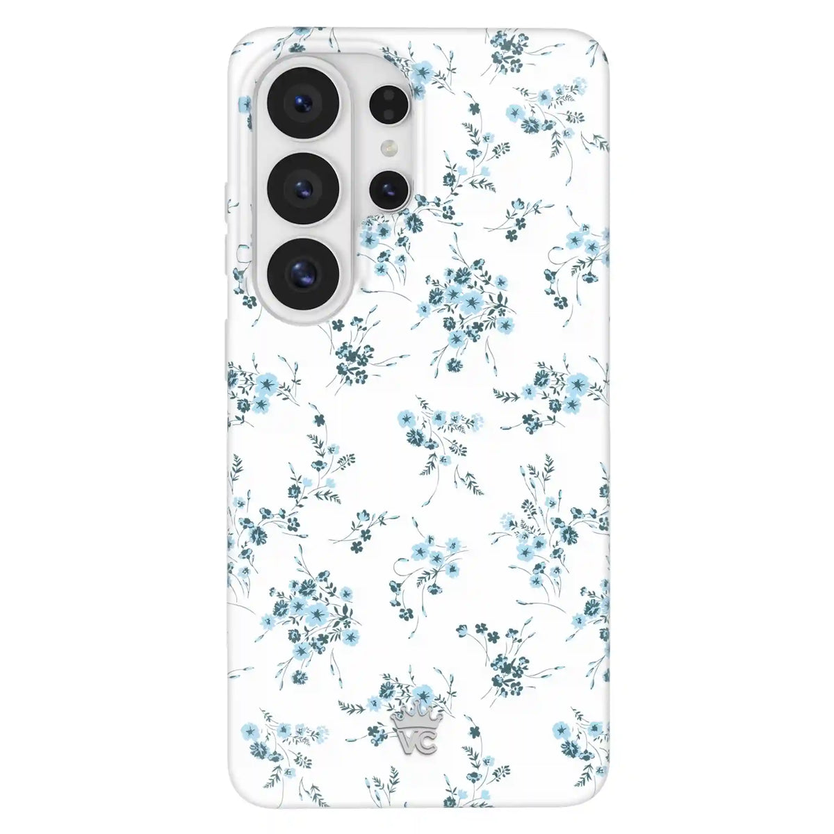 French Blue Floral Samsung Case