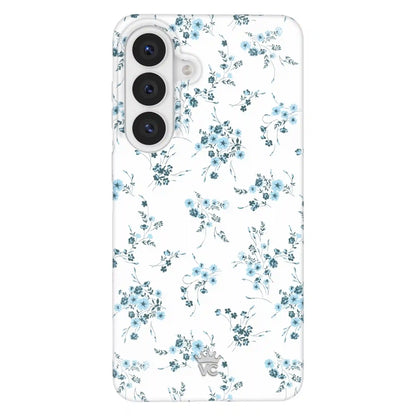 French Blue Floral Samsung Case