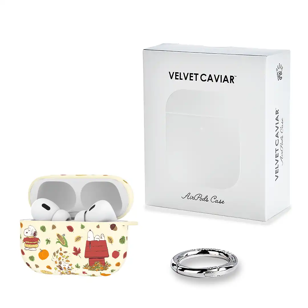 Snoopy Autumn Leaves AirPod Case