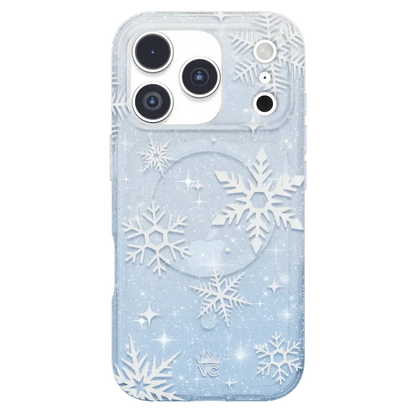 Snow Angel Glitter iPhone Case