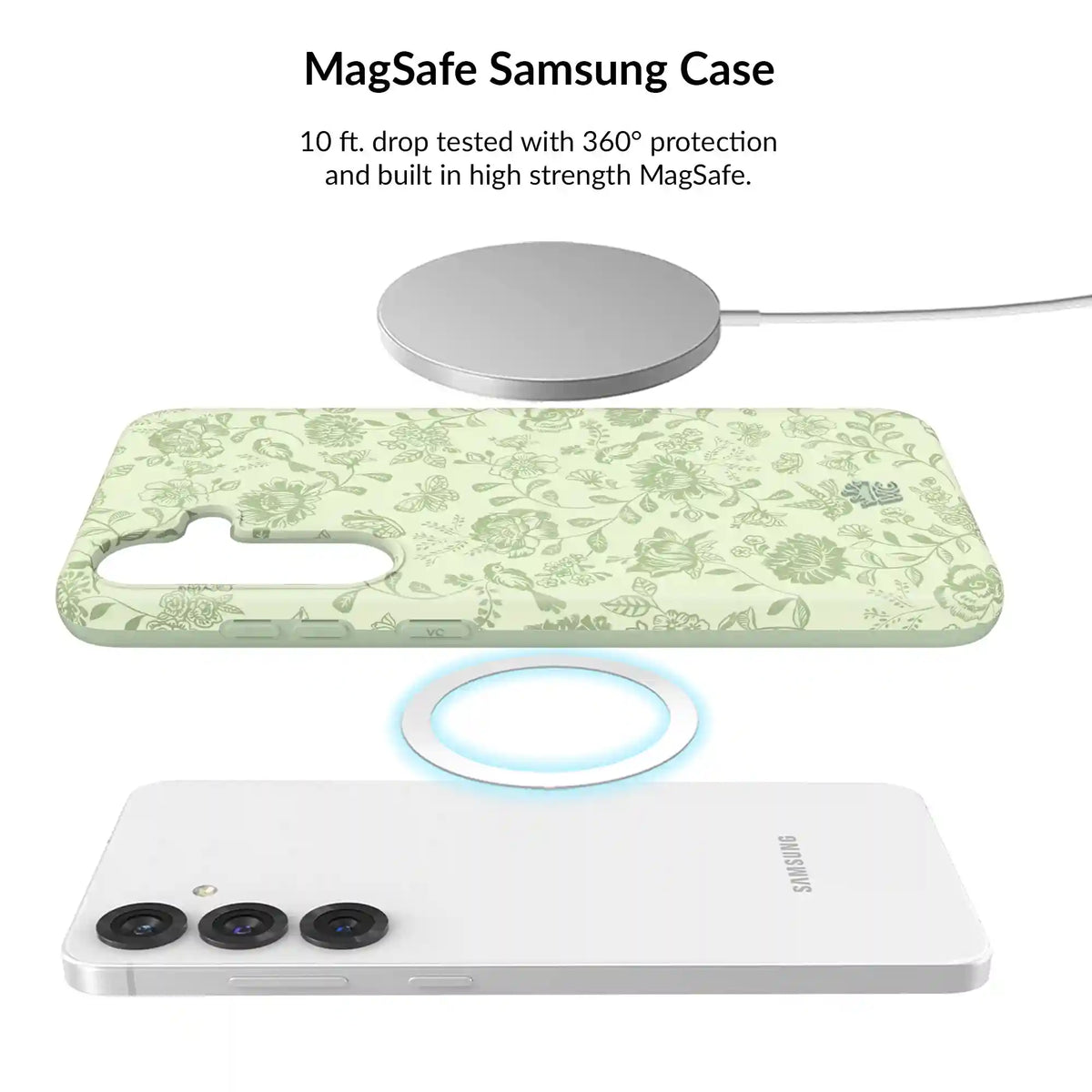 Storybook Sage Floral Samsung Bundle Set