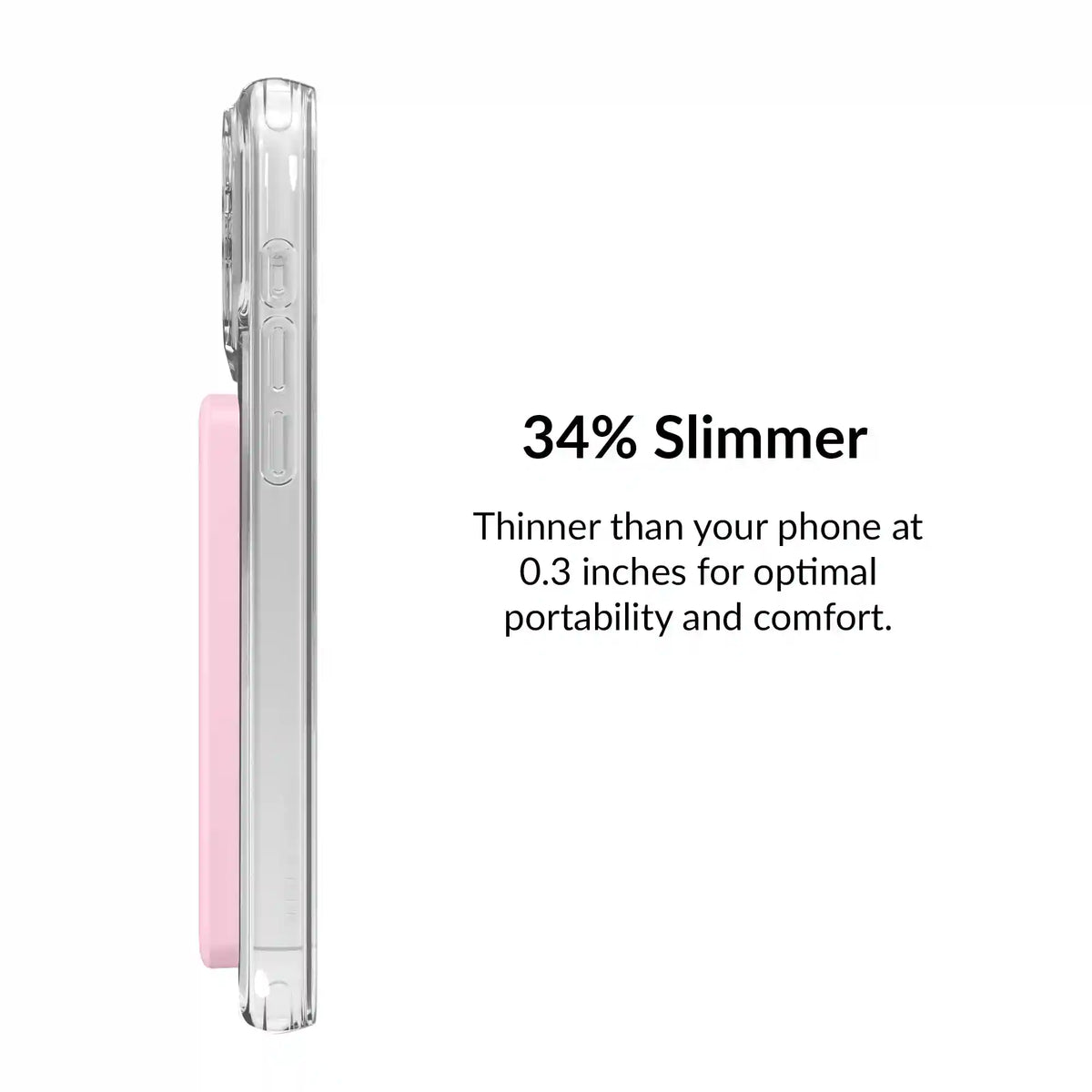 Strawberry Milk Slim Portable MagSafe Charger Power Pack