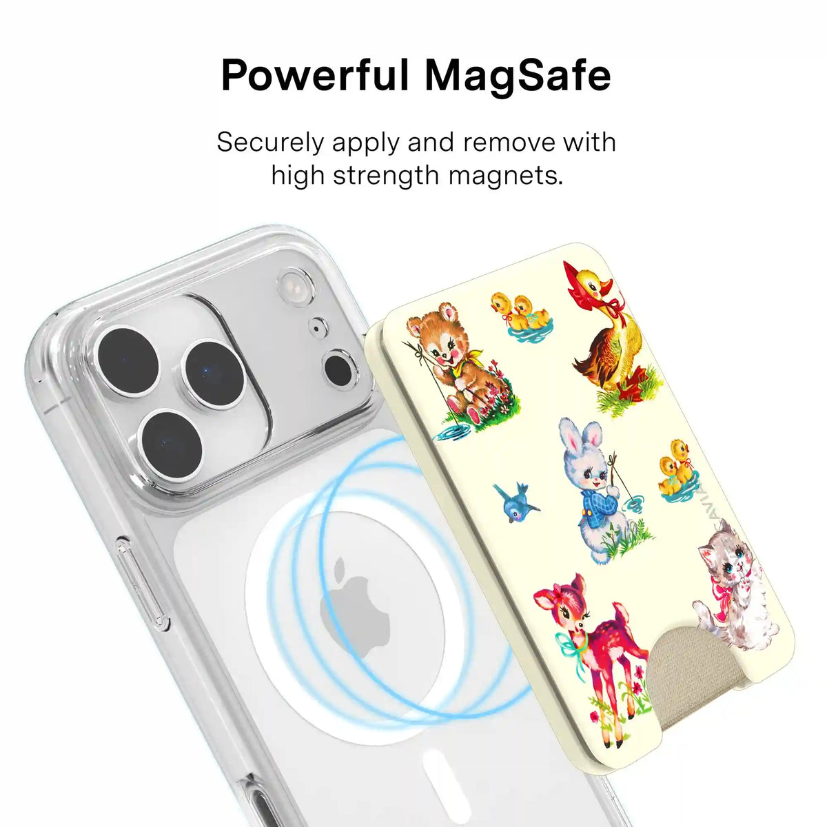 Baby Animals MagSafe Wallet