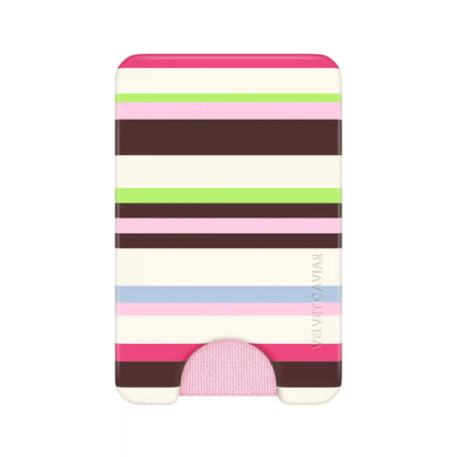 Sweet Treat Stripes MagSafe Wallet