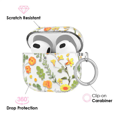 Whimsical Floral AirPod Case