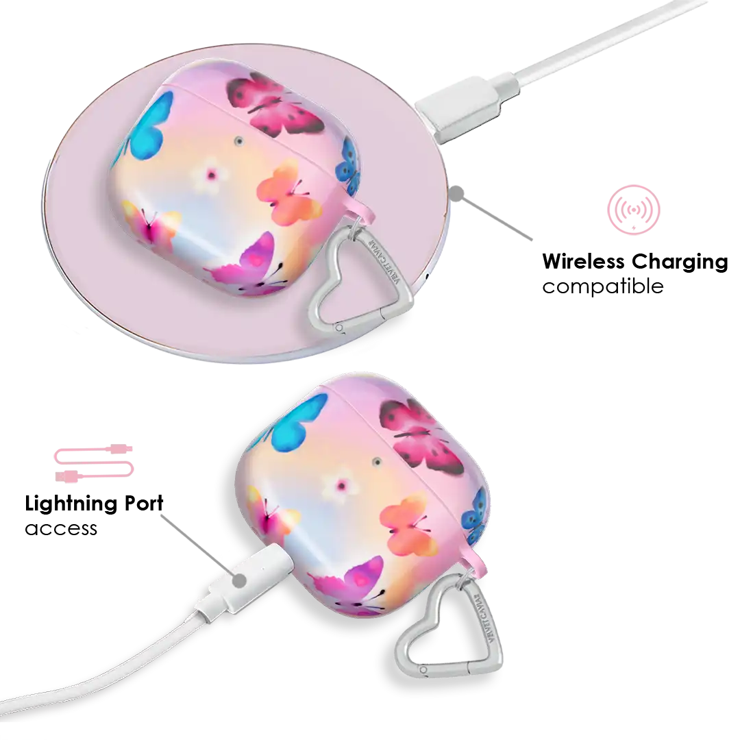 Aura Butterfly AirPod Case