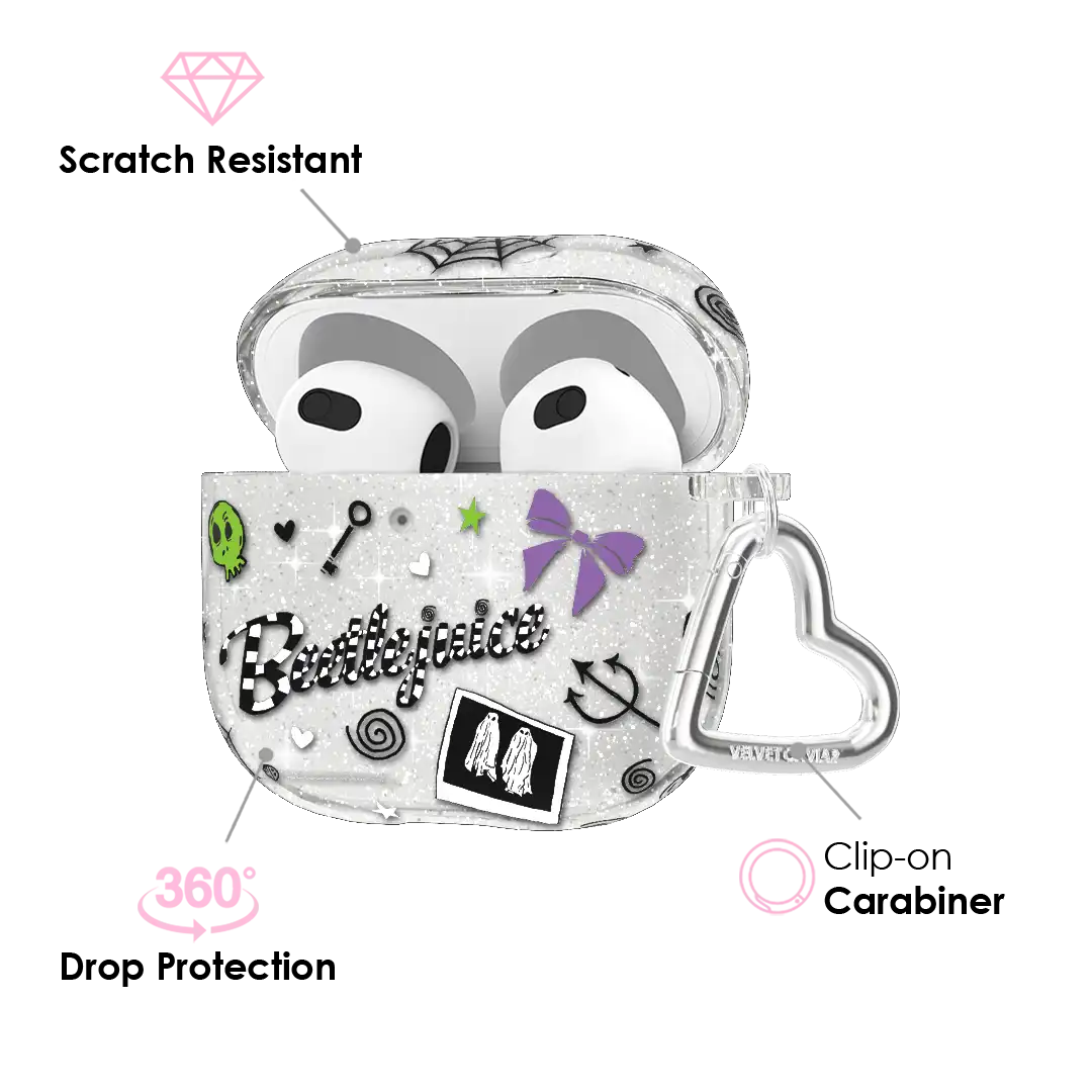 Beetlejuice Ghost with the Most AirPod Case