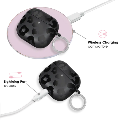 Black Leopard AirPod Case