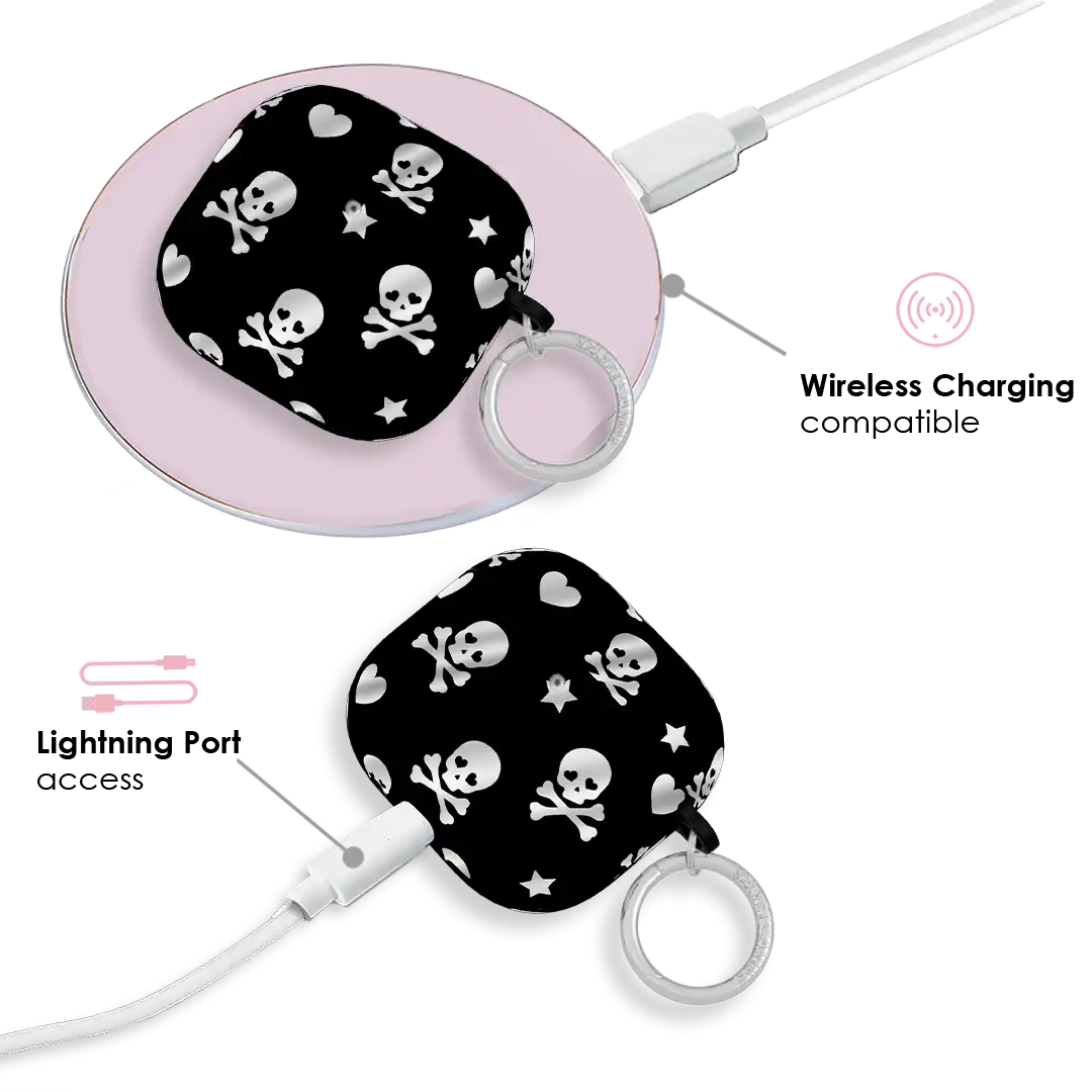 Chrome Skulls AirPod Case