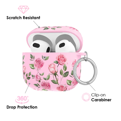 Baby Pink Roses AirPod Case
