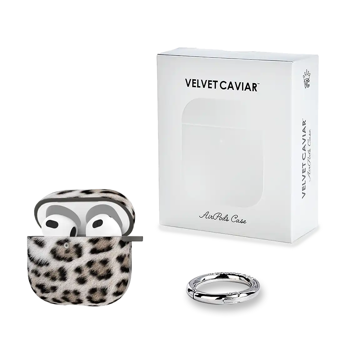Arctic Leopard AirPod Case