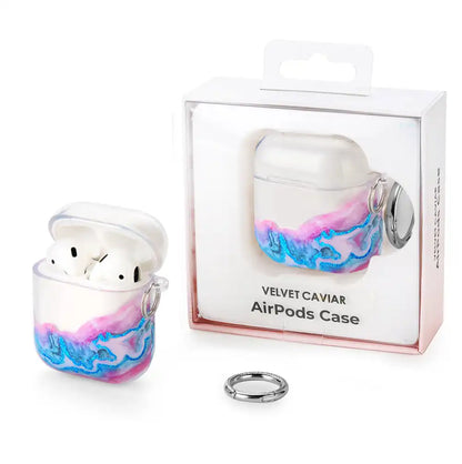 Geode Glitter Airpods Case