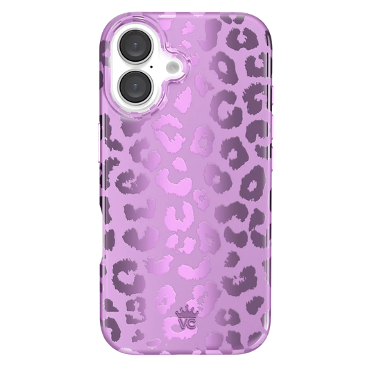 Amethyst Leopard iPhone Case