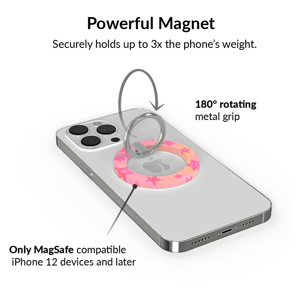 Sherbet Stars MagSafe Grip Ring