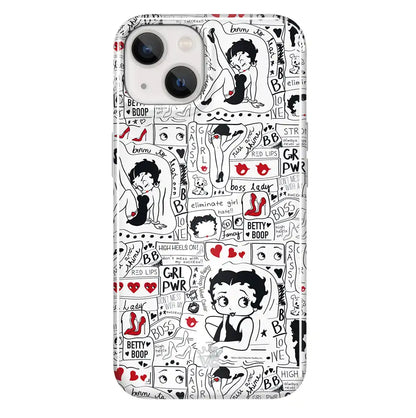 Betty Boop Girl Power iPhone Case
