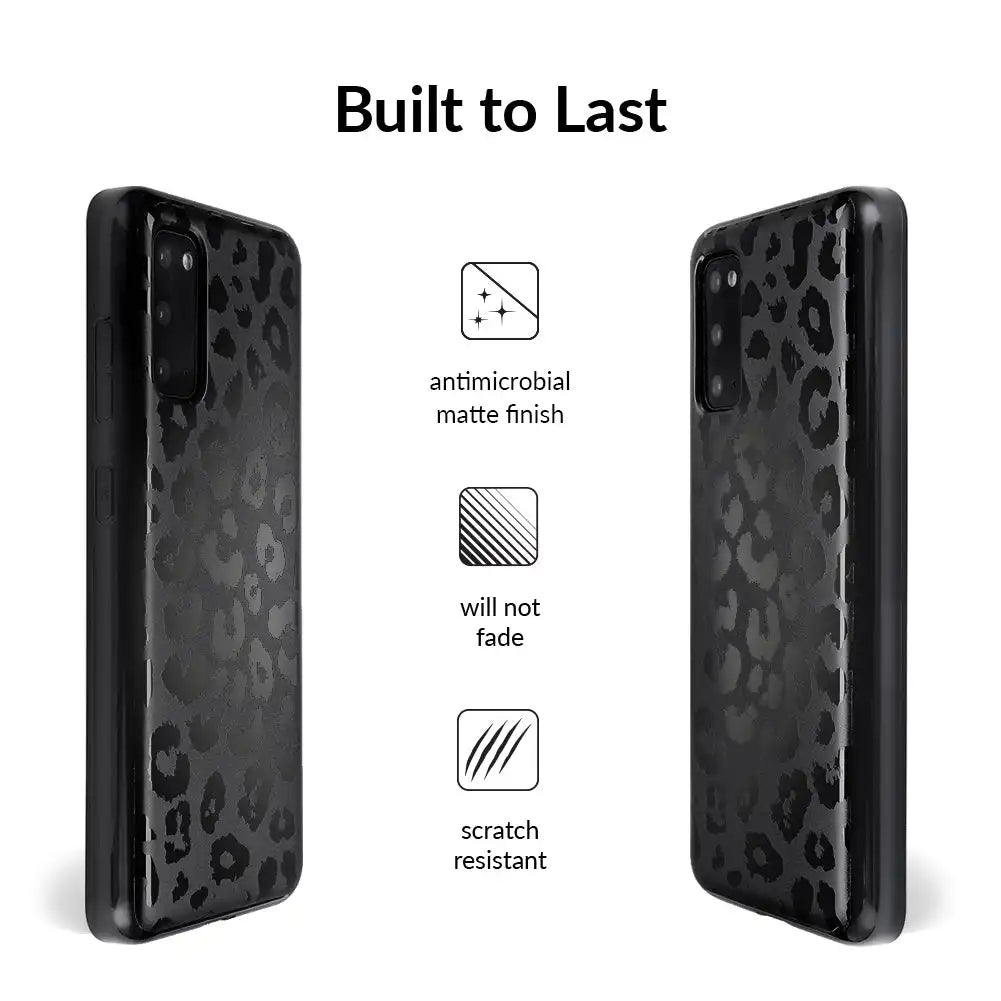 Black Leopard Samsung Case