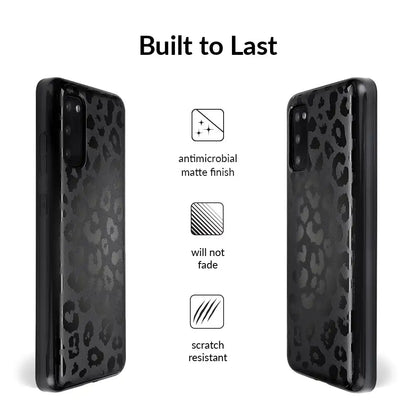 Black Leopard Samsung Case
