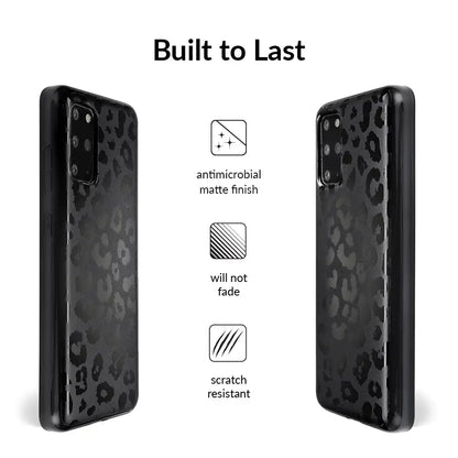 Black Leopard Samsung Case