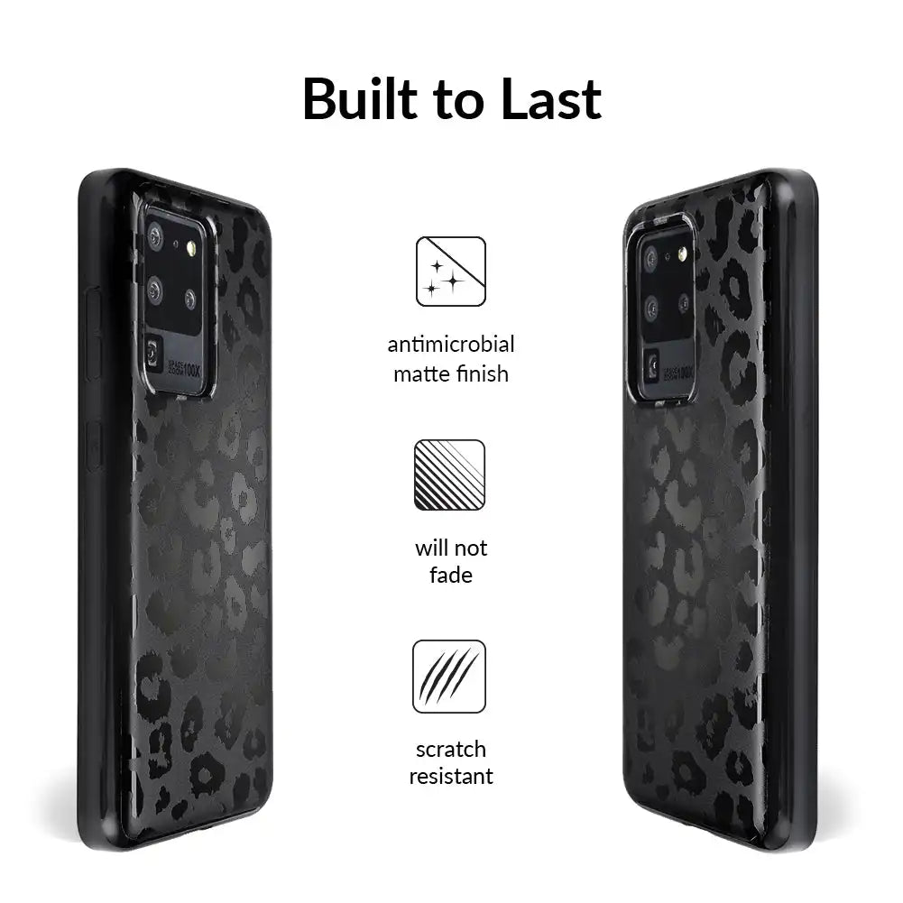Black Leopard Samsung Case