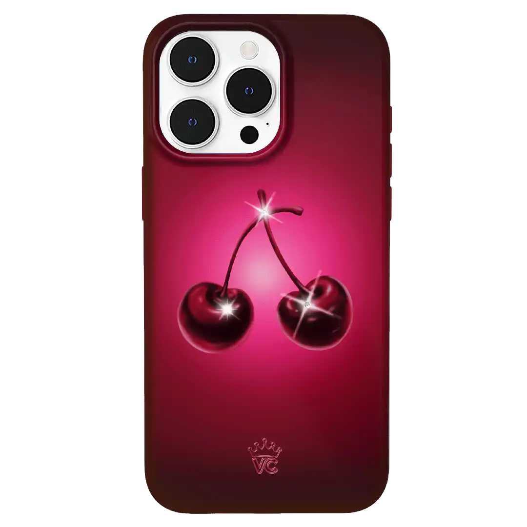 Black Cherry Crystal iPhone Case
