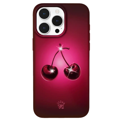 Black Cherry Crystal iPhone Case