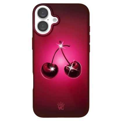 Black Cherry Crystal iPhone Case