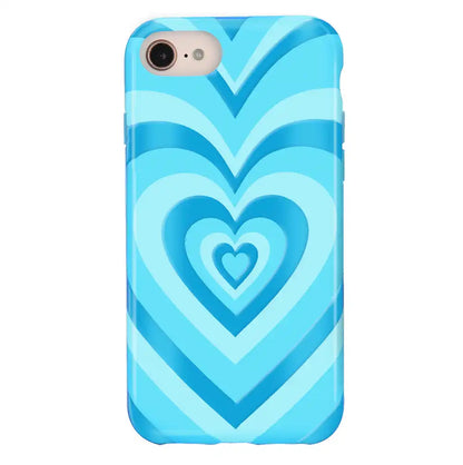 Blue Sweethearts iPhone Case