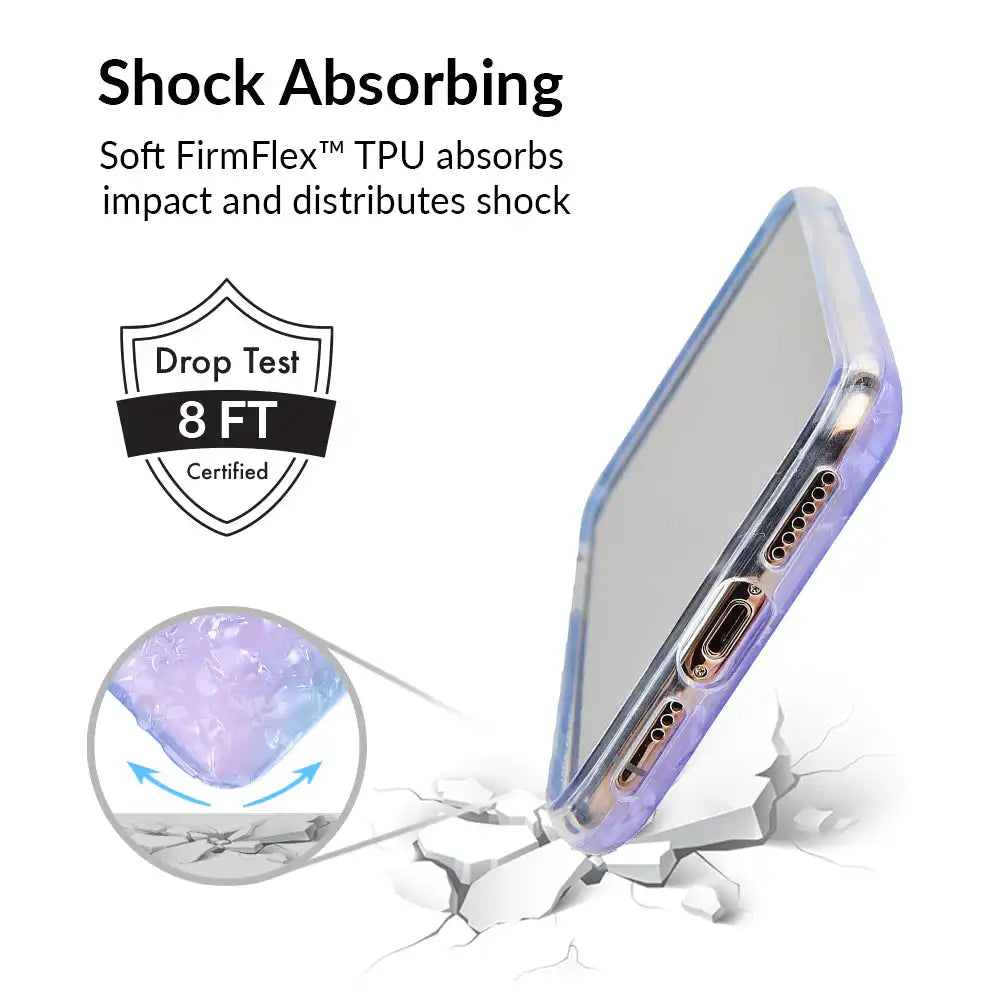 Blue Opal Quartz iPhone Case