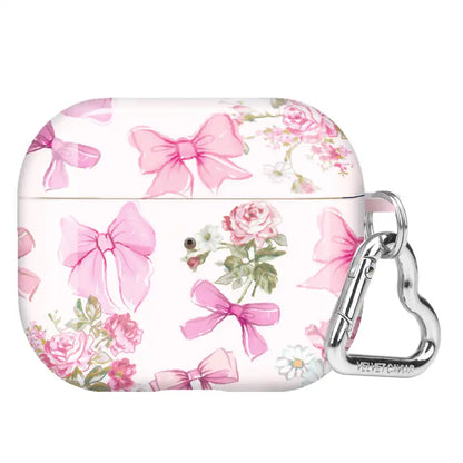Posie Pink Bow AirPod Case