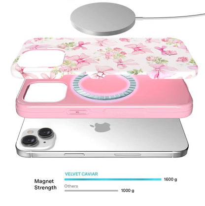 Posie Pink Bow iPhone Case