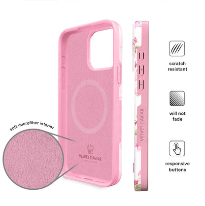 Posie Pink Bow iPhone Case