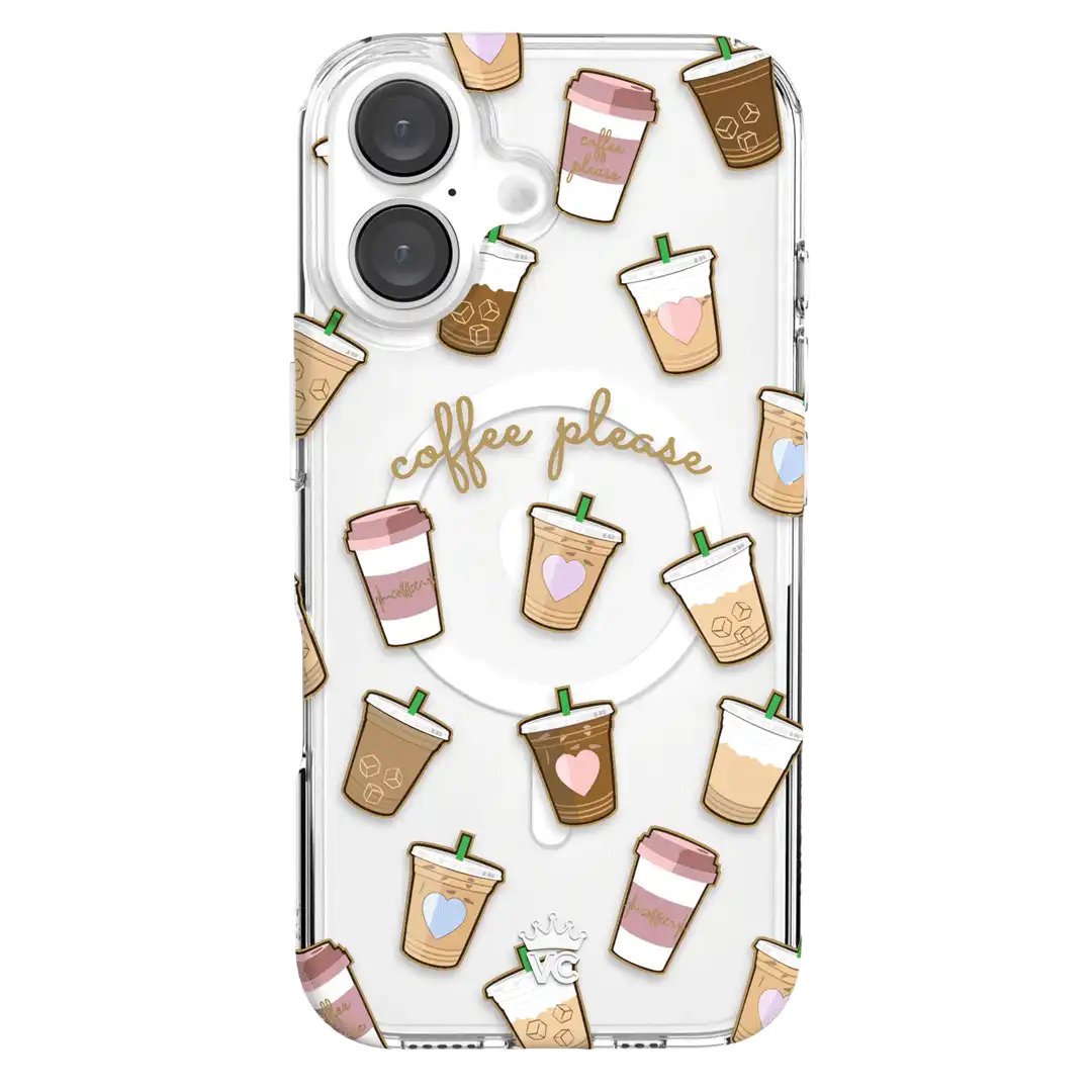 Coffee First iPhone Case