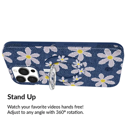 Denim Daisy MagSafe Grip Ring