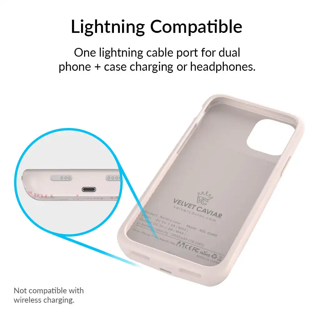 Don't Touch Me iPhone Charging Case