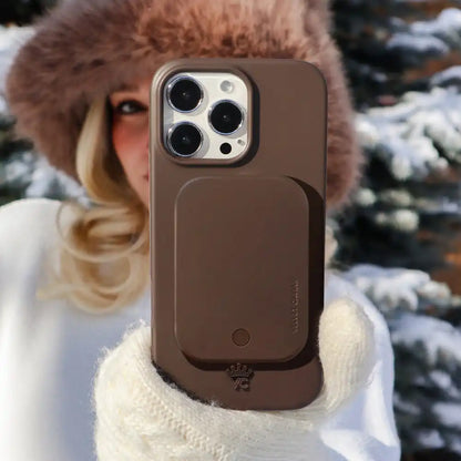 Espresso Brown Portable MagSafe Charger Power Pack