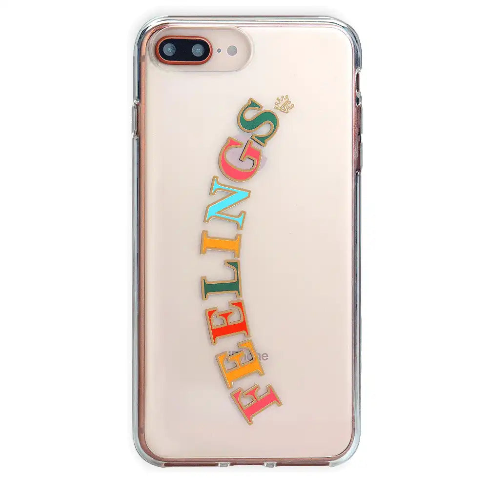 Feelings Clear iPhone Case