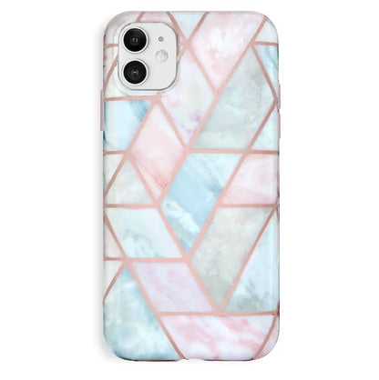 Geometric Marble iPhone Case