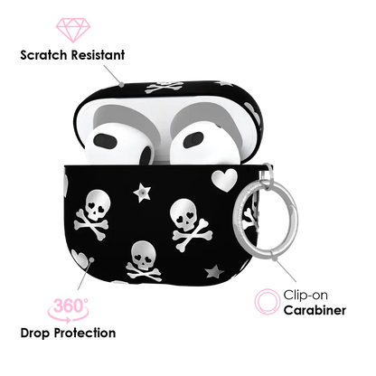 Chrome Skulls AirPod Case
