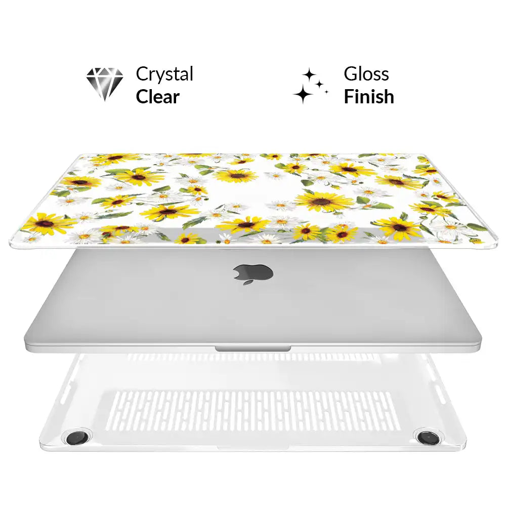 Sunflower MacBook Case