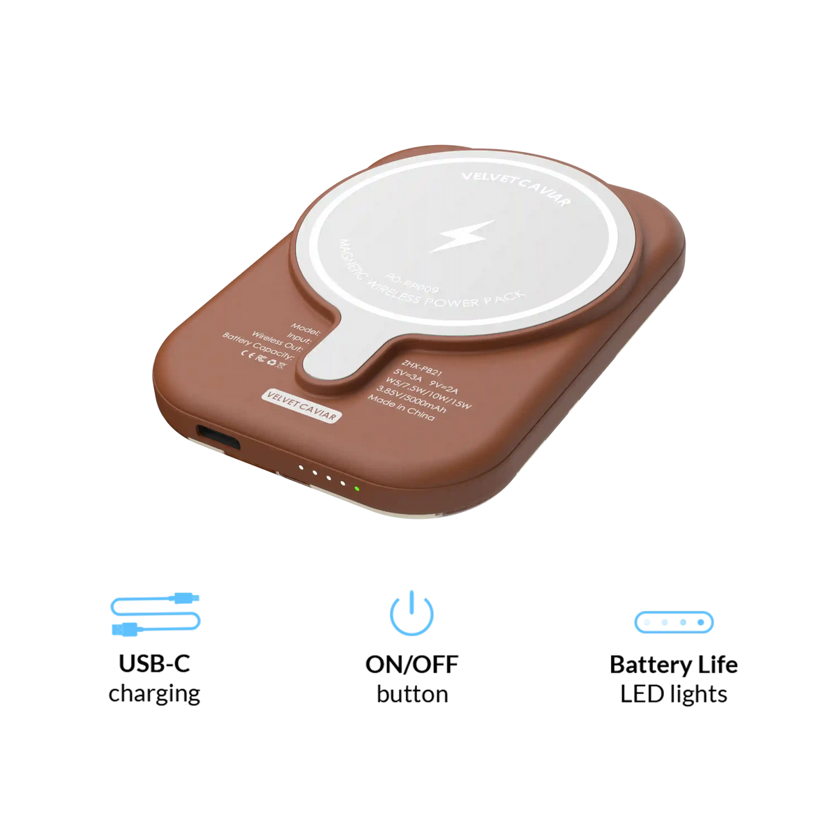 Cocoa Cow Portable MagSafe Charger Power Pack